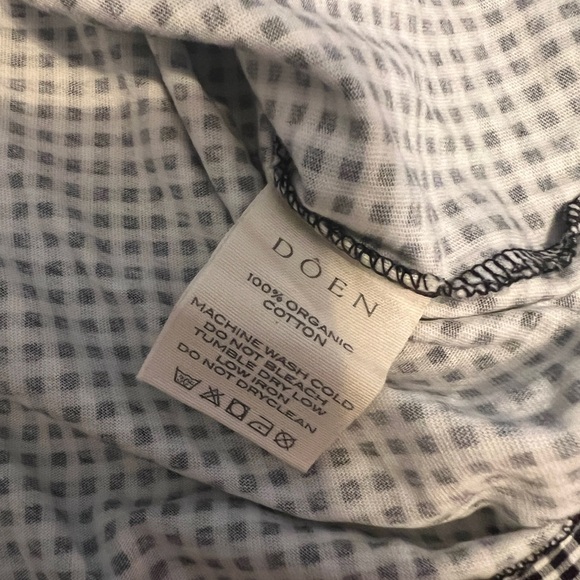 NWT Doen Angie Tank in Gingham - Picture 4 of 4
